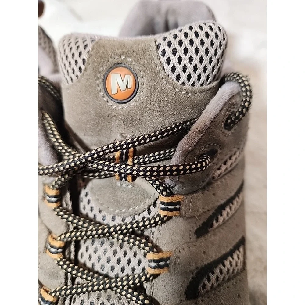 Merrell Shoes Boots Ventilator Vibram Hiking Waterproof Leather‎ MENS Size 11.5
